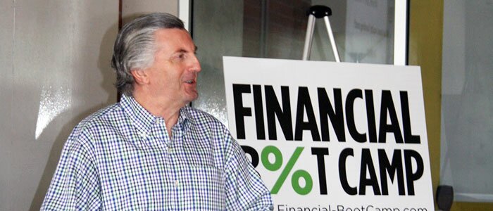 Charles Green at Financial Boot Camp.